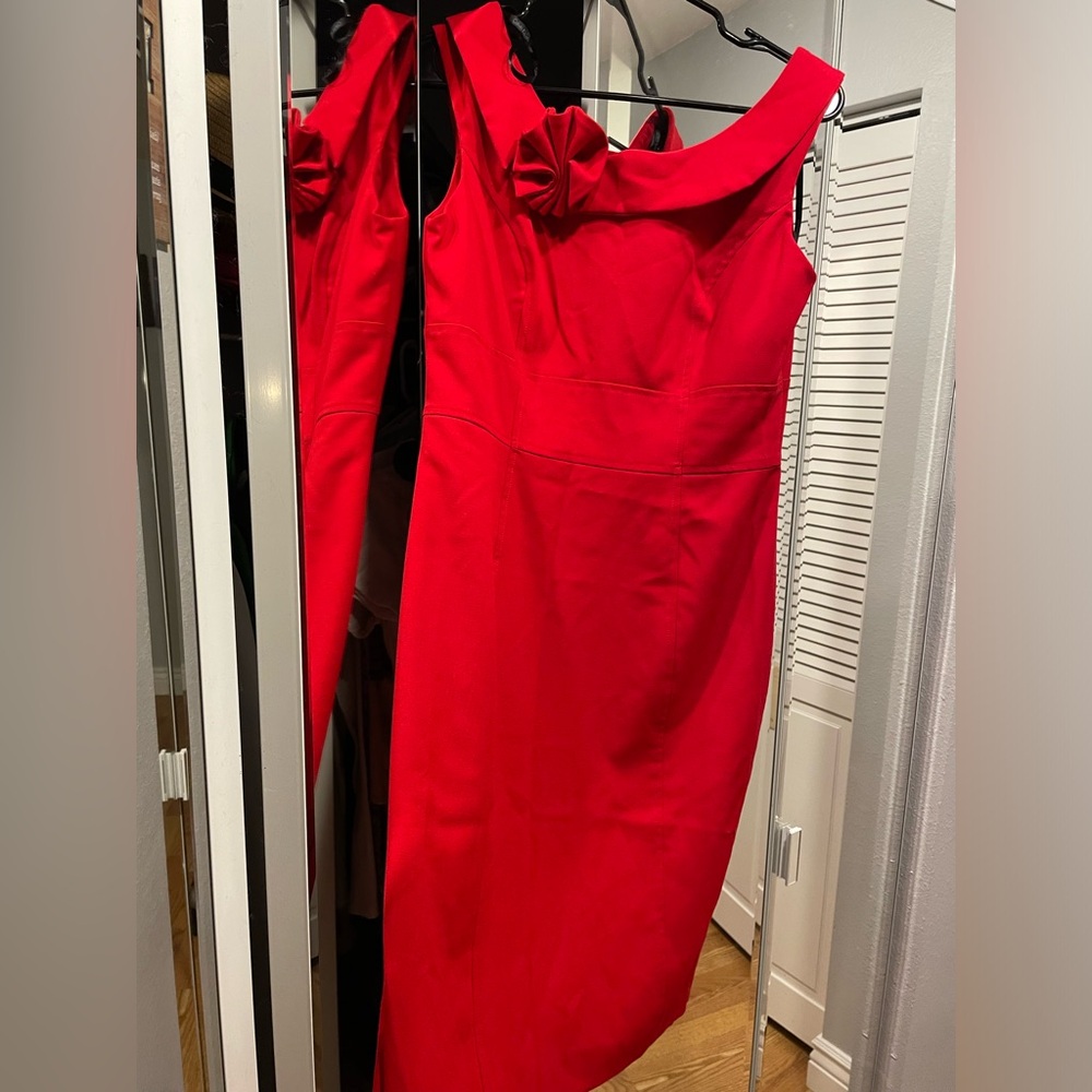 Calvin Klein size 4 red dress.